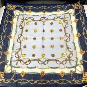 Celine Authentic Cotton Scarf